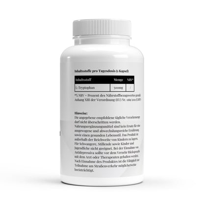 L-Tryptofaan - 90 Capsules