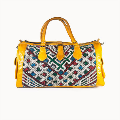 Leren Tas 'Kilim X'