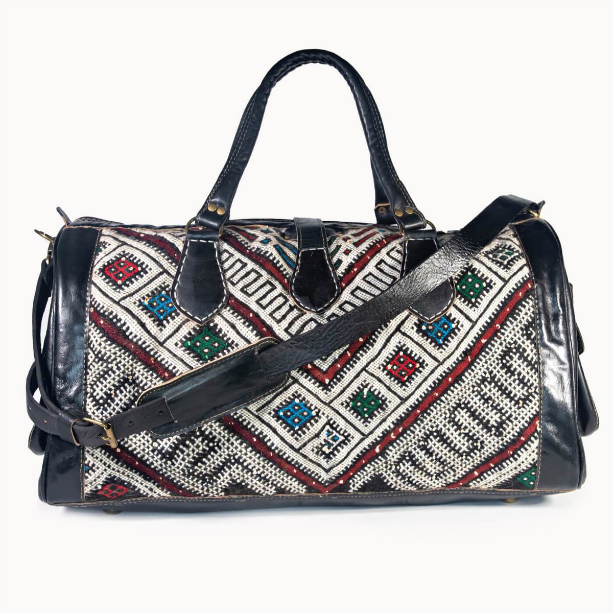 Leren Tas 'Kilim X'