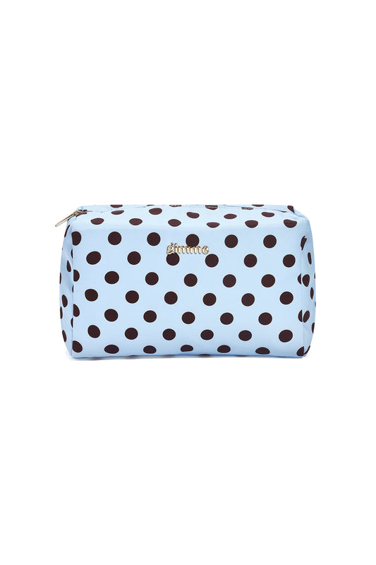 Make-up tasjes met stippen, eenvoudig, polyester, dagelijkse accessoires
