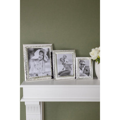 EDZARD fotolijst Gubbio voor foto 15 x 20 cm, edel verzilverd, aanslagbestendig, met 2 hangers