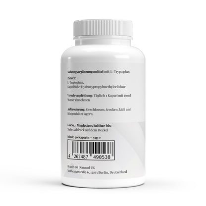 L-Tryptofaan - 90 Capsules