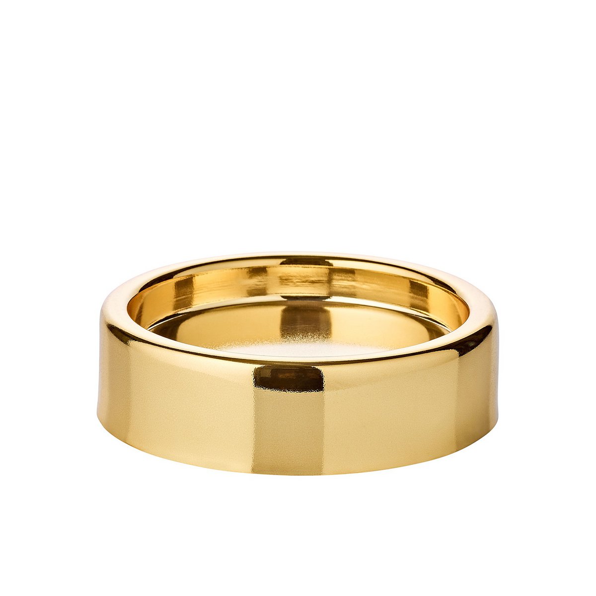 EDZARD set van 2 kandelaars Sanremo goud, elegant vernikkeld, ø 10 cm, voor stompkaarsen