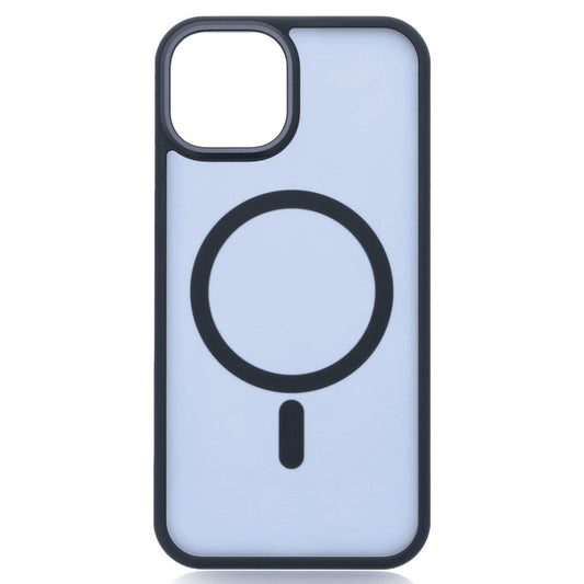 Soft Grip Case - Dark Blue, for iPhone 15 Pro