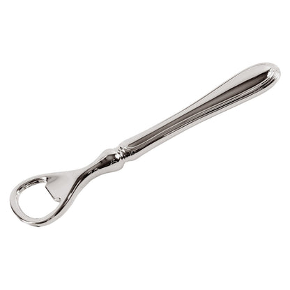 EDZARD flesopener opener draad, edel verzilverd, aanslagbestendig, lengte 15 cm