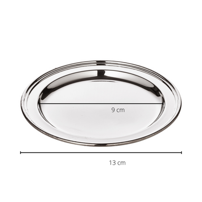 EDZARD Set van 2 onderzetters, flessenonderzetters, draad, zwaar verzilverd, diameter 13 cm