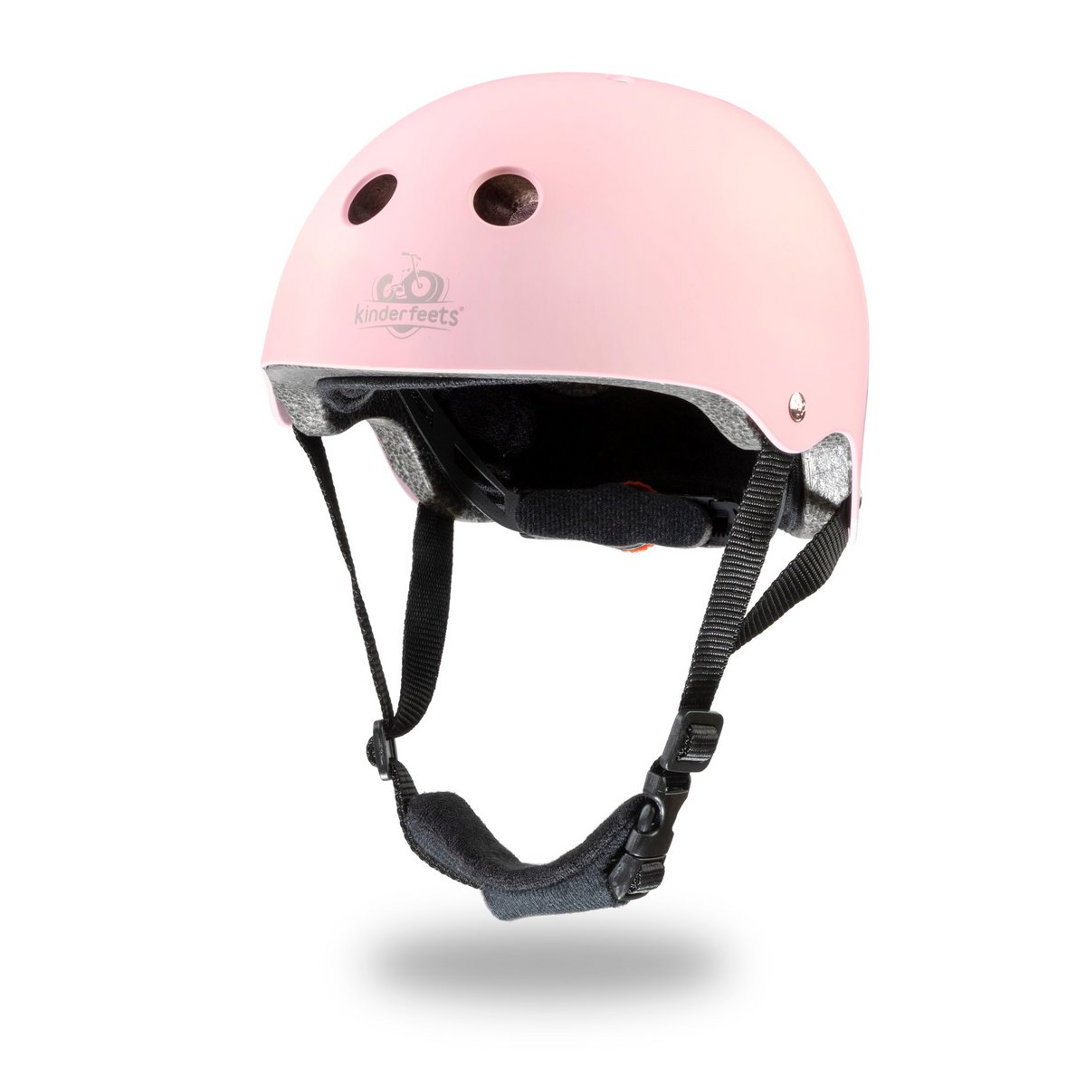 Kinderfeets kinderhelm voor op de fiets / fietshelm voor kinderen - mat Roze