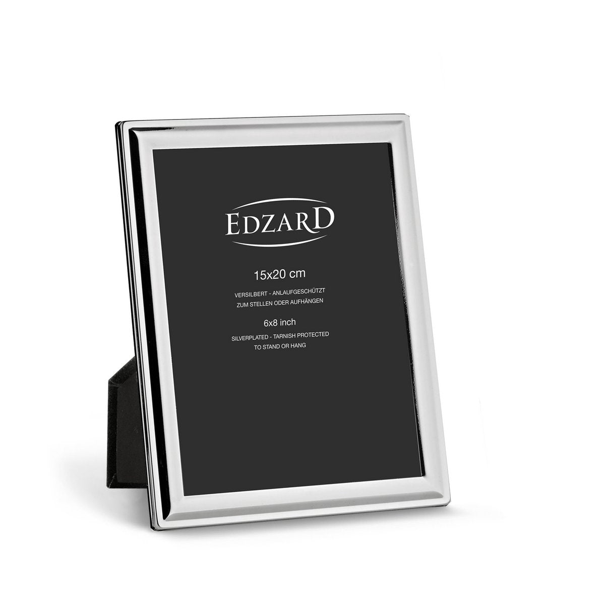 EDZARD fotolijst fotolijst Terni voor foto 15 x 20 cm edel verzilverd, aanslag beschermd, met 2 hangers