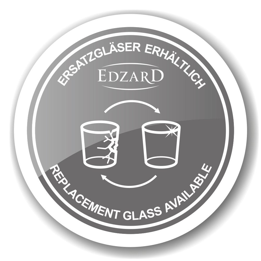 EDZARD lantaarn Miami met inklapbaar handvat, hout en RVS glanzend vernikkeld, hoogte 70 cm