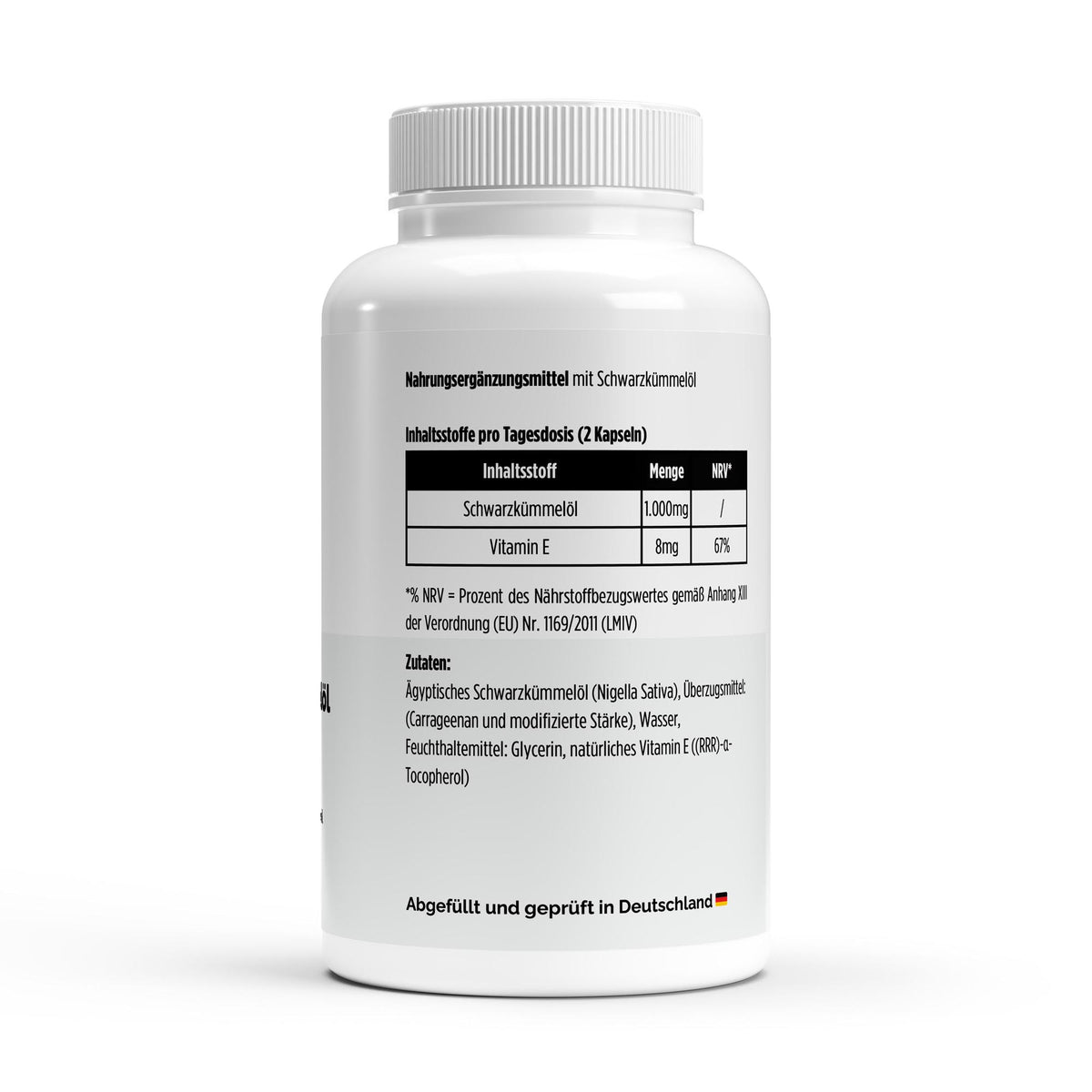 Egyptische Zwarte Komijnolie - 240 vegan Softgels