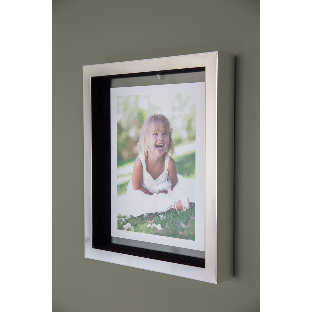 EDZARD fotolijst Caserta fotolijst voor foto 10 x 15 cm, verzilverd, aanslagbestendig