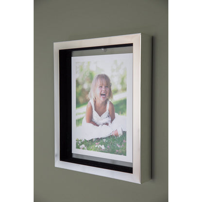 EDZARD fotolijst Caserta fotolijst voor foto 10 x 15 cm, verzilverd, aanslagbestendig