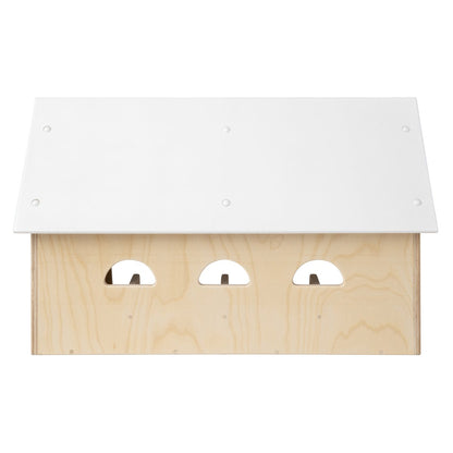 Van Dijk Toys houten speelgoed boerderij groot - Naturel wit (Kinderopvang kwaliteit)