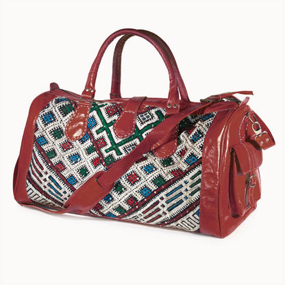 Leren Tas 'Kilim S' (rood)