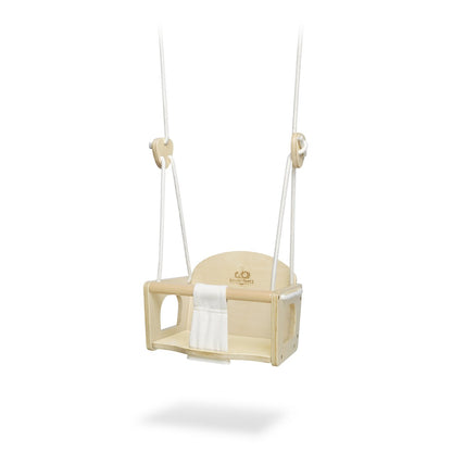 Kinderfeets Houten babyschommel
