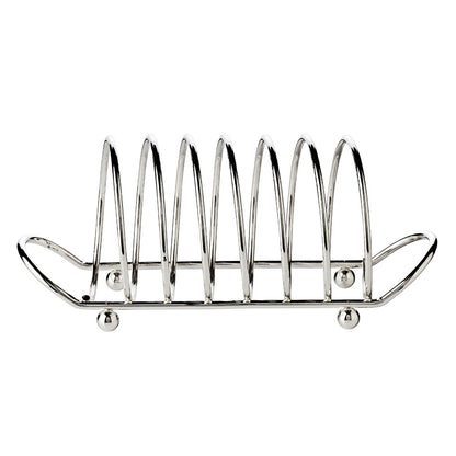 EDZARD toasthouder toastschijfhouder String, voor 6 sneetjes, edel verzilverd, lengte 22 cm