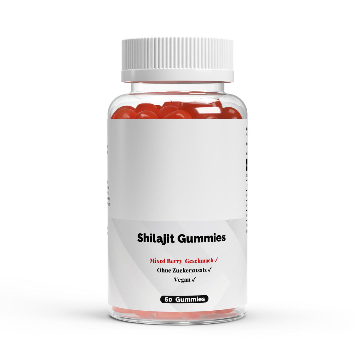 Shilajit Gummies 1000mg + Vitamine C, B6, B12 - 60 stuks