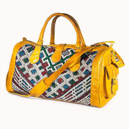 Leren Tas 'Kilim X'