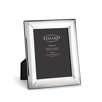 Fotolijst Gela (15x20 cm), verzilverd, aanslagbestendig, 2 hangers, staand en liggend formaat