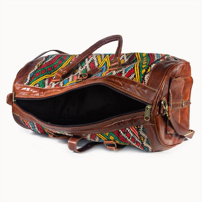 Leren Tas 'Kilim X'