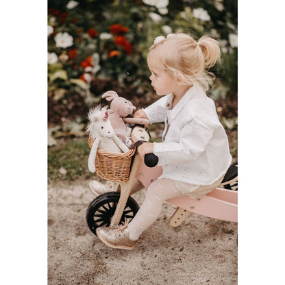 Kinderfeets 2-in-1 houten loopfiets & driewieler Tiny Tot Plus - Silver Sage