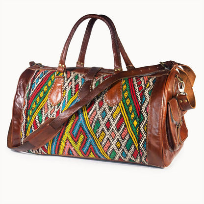 Leren Tas 'Kilim X'