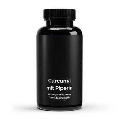 Kurkuma + Piperine - 60 Capsules