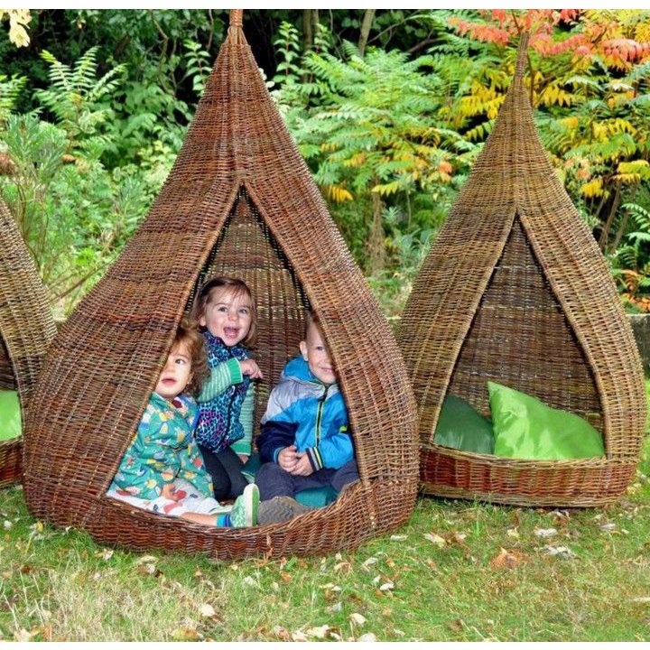 Cosy grote pod voor kinderen - perfecte speelplek buiten tuin