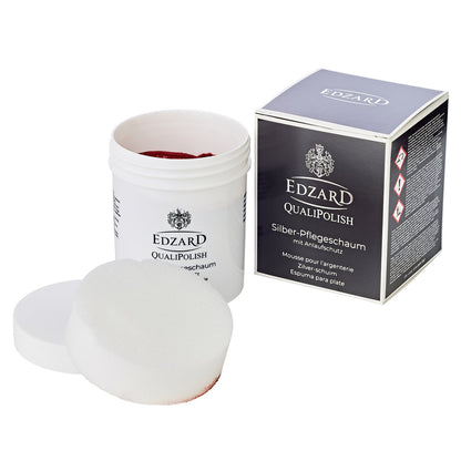 EDZARD QualiPolish® zilververzorgingsschuim met aanslagbescherming, inhoud 200 gram