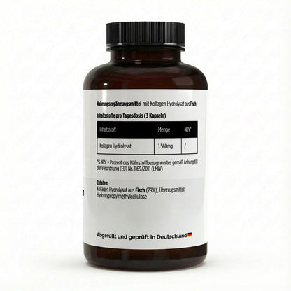 Marine Collageenpeptiden (2000-5000 DA) - 120 Capsules