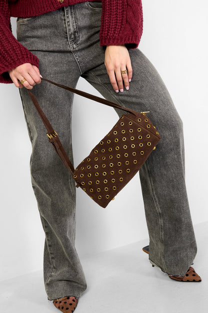Shoulder Bags Hollowed-out Casual Polyester Daily Accessories