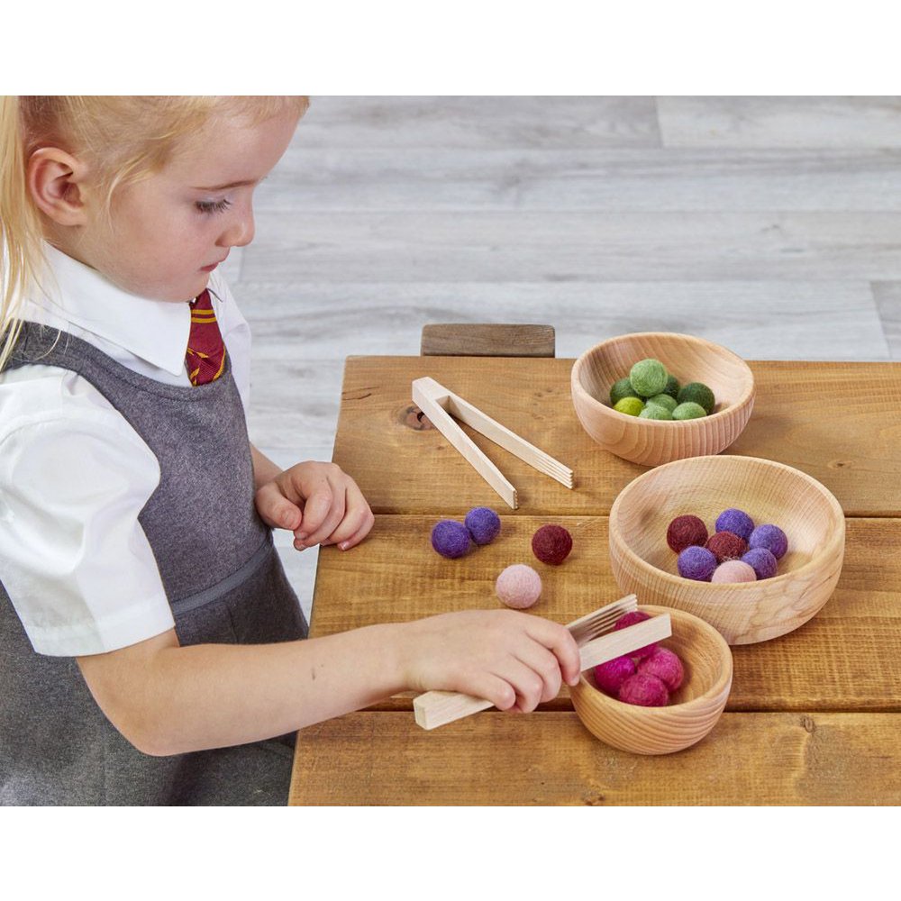 Cosy houten nestschalen set - educatief speelgoed voor kinderen