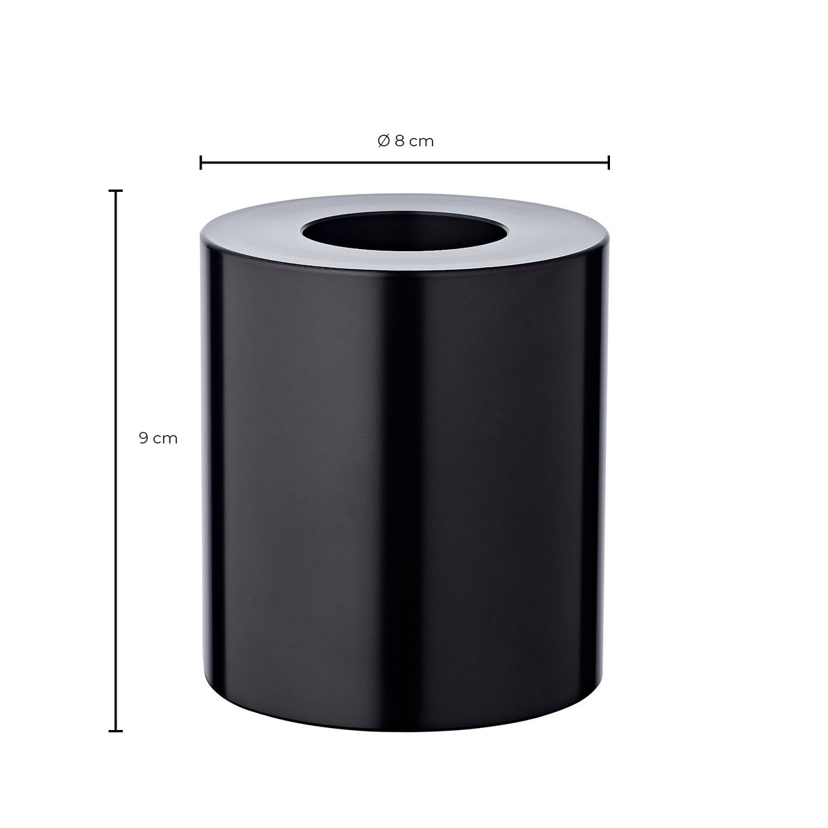 Cornelius Classic permanente kaars, zwart