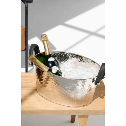 Champagne Shell Gavin hamerde 39x29cm, H19 cm
